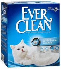 Ever Clean Extra Strong - Грудкуючий бентонітовий наповнювач, без аромату 6 л
