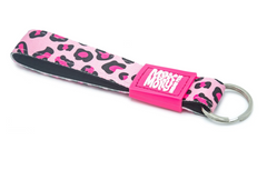 Max & Molly Key Ring Leopard Pink/Tag - Макс Молли Брелок для ключей с леопардовым принтом