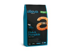 Alleva Natural Adult Fish & Pumpkin Mini - сухой корм для взрослых собак мелких пород с рыбой и тыквой 2 кг