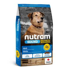 Nutram S6 Sound Balanced Wellness Natural Adult - Корм для дорослих собак з куркою та рисом 11,4 кг