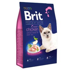 Brit Premium by Nature Cat Adult Chicken - Сухой корм для взрослых кошек всех пород с курицей 1,5 кг