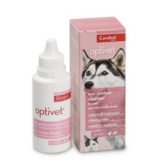 Optivet by Candioli - Кандіолі Оптівет лосьйон для догляду за очима котів та собак 50 мл