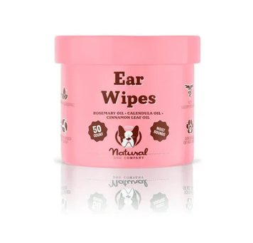 Natural Dog Company Ear Wipes - Серветки для гігієни вух, 50 шт