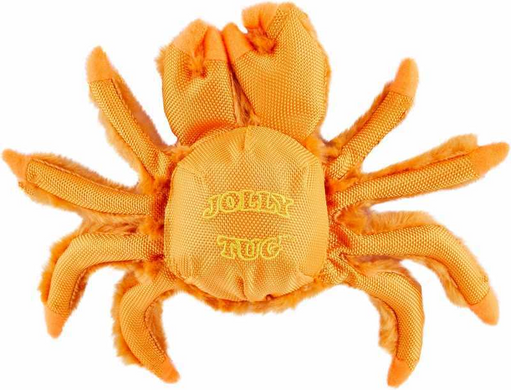 Jolly Pets Tug-A-Mal Crab Dog Toy - Игрушка-пищалка Краб для перетягивания