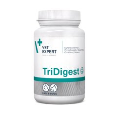 Vet Expert TriDigest Пищевая добавка для поддержания здоровья пищеварения, 40 таблеток