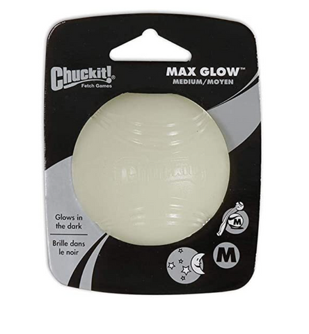 Chuckit max sales glow ball