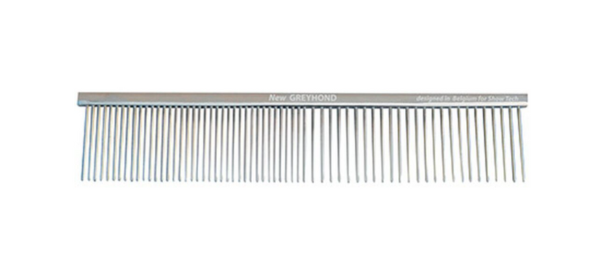 Show Tech Greyhond Bronze Comb 19 cm Comb Гребень металлический комбинированный 19 см