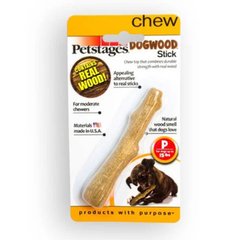Petstages Dogwood Stick Игрушка для собак Крепкая ветка, Мини 10,5 см