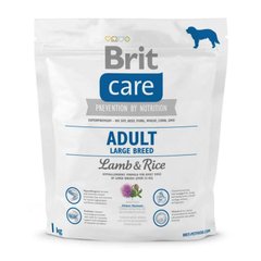 Brit Care Adult Large Breed Lamb & Rice - Сухой корм для взрослых собак больших пород с ягненком и рисом 1 кг