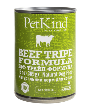 PetKind Beef Tripe Formula - Консерви для собак з яловичиною та рубцем 369 г