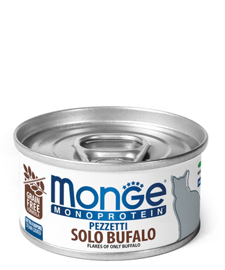 Monge Monoprotein Solo Bufalo - Консерви для котів з буйволом 80 г