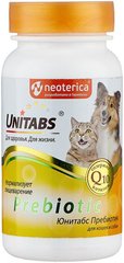 Unitabs Prebiotic Юнитабс Пребиотик для кошек и собак, 100 табл