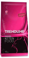Trendline - Повноцінний та збалансований сухий корм для кошенят з куркою 15 кг