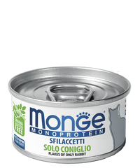 Monge Monoprotein Solo Coniglio - Консервы для кошек с кроликом 80 г