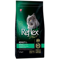 Reflex Plus Urinary Adult Cat Food with Chicken - Рефлекс Плюс сухой корм для поддержания мочеполовой системы взрослых кошек с курицей 1,5 кг
