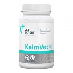 VetExpert KalmVet - Заспокійливі таблетки для собак та кішок, 60 шт