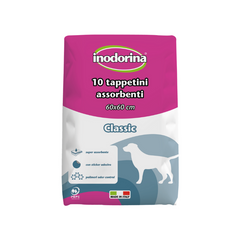 Inodorina Tappetini Classic Пелюшки для собак без запаху 60х60 см, 10 шт