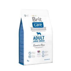 Brit Care Adult Large Breed Lamb & Rice - Сухой корм для взрослых собак больших пород с ягненком и рисом 3 кг