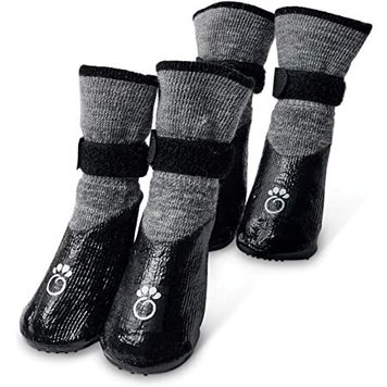 GF Pet Booties Charcoal Grey Чоботи для собак сірі L