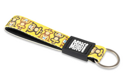 Max & Molly Key Ring Monkey Maniac/Tag - Макси Молли Брелок для ключей с принтом обезьянок