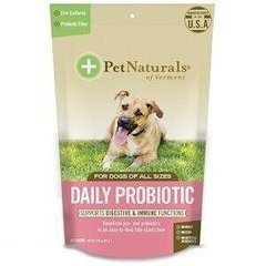 Pet Naturals of Vermont ежедневные пробиотики для собак, 60 жевательных таблеток, 72 г