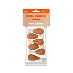 Inodorina dog snack ossetti pollo лакомство для собак куриная ножка 80 г