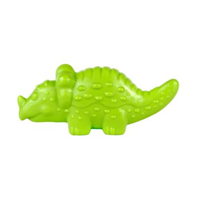 Arm and Hammer Dental Ora Play Denta-Saurus Green Apple Flavor Dental Dog Toy, Triceratops Трицераторс