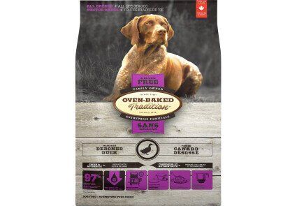 Oven-Baked Tradition - Овен-Бейкед сухой беззерновой корм для взрослых собак всех пород с уткой 10,44 кг