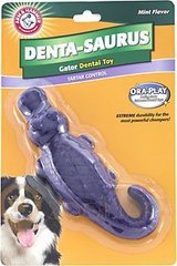 Arm and Hammer Dental Ora Play Denta-Saurus Mint Flavor Dental Dog Toy Аллигатор