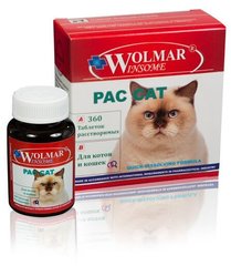 Wolmar Winsome PAC CAT для пофилактики МКБ у котов и кошек 180 таб