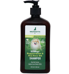 DERMagic peppermint & tea tree oil shampoo - Шампунь з олією м'яти та чайного дерева, 532 мл