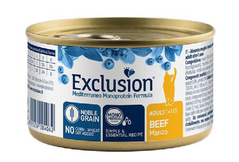 Exclusion Cat Adult Beef - Монопротеиновые консервы с говядиной для кошек 85 г
