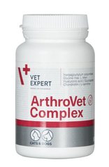 VetExpert ArthroVet Complex - Посилений комплекс для здоров'я хрящів та суглобів собак та котів 60 таблеток