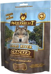 WOLFSBLUT Cracker Cold River - Крекеры "Волчья Кровь Холодная река" для собак, 225 гр