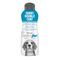 TropiClean PerfectFur Short Double Coat - Шампунь «Ідеальна шерсть» для собак з короткою шерстяной 473 мл