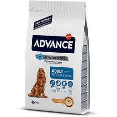 Advance Dog Medium Adult - Корм для взрослых собак средних пород с курицей и рисом