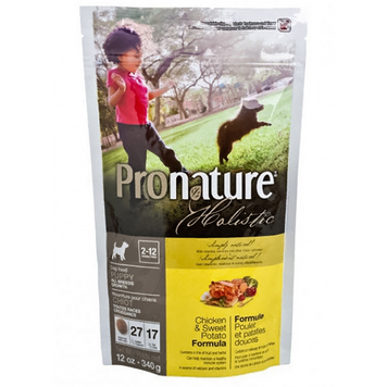 Pronature Holistic Puppy Chicken & Sweet Potato - Пронатюр Холистик сухой беззерновой корм для щенков всех пород с курицей и бататом 340 г