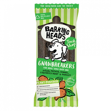 Barking Heads Gnawbeakers - Баркінг Хедс вегетаріанські ласощі для собак з картоплею, фенхелем та петрушкою 200 г