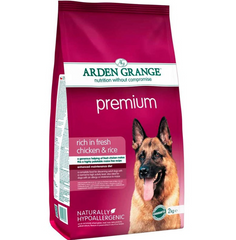 Arden Grange Adult Dog Premium - Арден Гранж сухой корм для взрослых собак с курицей 2 кг