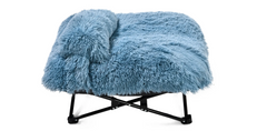 Лежанка для тварин Misoko&Co Pet bed, 54x54x20 см, M, блакитна