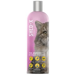Synergy Labs Shed-X Shampoo - Синерджі Лабс Шед-Ікс шампунь проти линьки для котів 273 мл