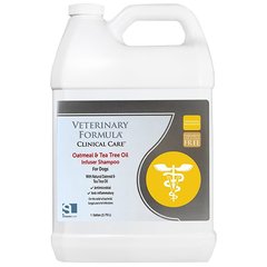 Veterinary Formula Clinical Care Oatmeal & Tea Tree Oil Infuser Shampoo - Ветеринарная Формула Увлажняющий шампунь для собак 3,8 л