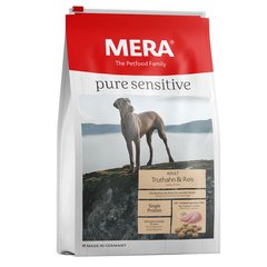 MERA pure sensitive Truthahn&Reis - Сухой корм для взрослых собак с индейкой и рисом 1 кг