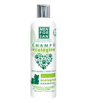 Шампунь для кошек и котят Menforsan Shampoo Ecologial Very Mild экологический, 300 мл