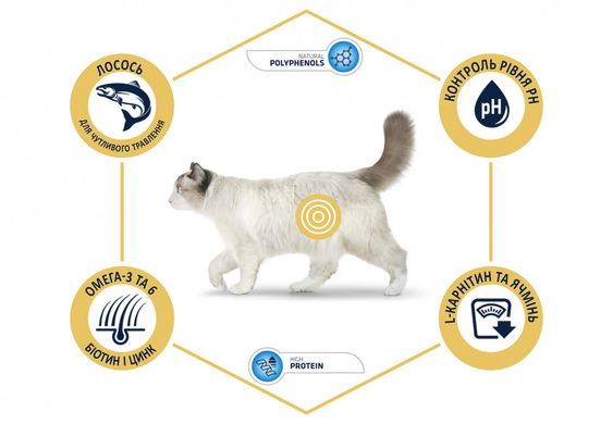 Advance Cat Sterilized Salmon Sensitive - Корм для стерилизованных кошек с чувствительным пищеварением с лососем