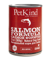 PetKind Salmon Formula - Консервы для собак с диким лососем и сельдью 369 г