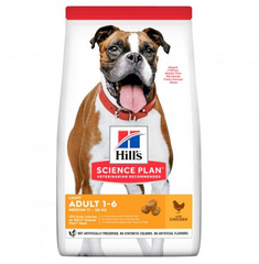 Hill's Science Plan Adult Medium Light - Сухой корм для взрослых собак средних пород склонных к лишнему весу с курицей 14 кг