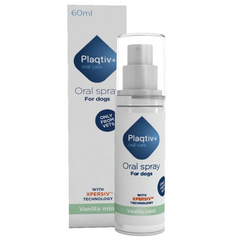 Plaqtiv+ Oral Care Oral Spray Vanilla Mint 60 ml - Спрей для догляду за ротовою порожниною собак 60 мл