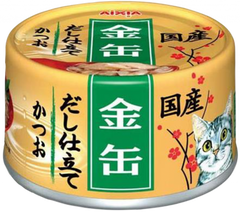 AIXIA «Kin-Can» Dashi, полосатый тунец в желе — бульоне, 70 г