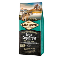 Carnilove Fresh Carp & Trout for dog - Сухой корм для собак всех пород с карпом и форелью 12 кг